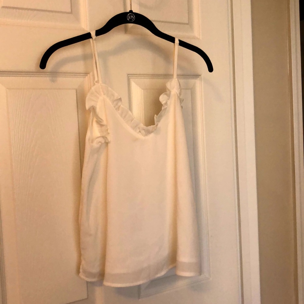 Vestique white spaghetti strap top